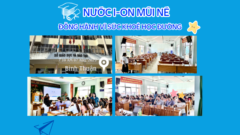 Nước I-on Mũi Né - Đồng Hành Vì Sức Khoẻ Học Đường